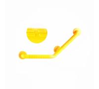 Bathroom Grab Bar, Wall Mounted Shower, Grab Bars, Shower Safety Bars, for Pregnant Elderly Injury Senior Assist Bath Handle(Yellow,45x45cm/18x18in)
