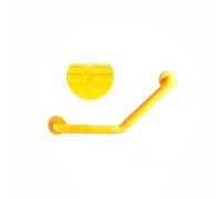Bathroom Grab Bar, Wall Mounted Shower, Grab Bars, Shower Safety Bars, for Pregnant Elderly Injury Senior Assist Bath Handle(Yellow,30x30cm/12x12in)