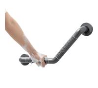 Bathroom Grab Rail, 135° Safety Handle for Disabled and Elderly, Stainless Steel Toilet Handrail for Indoor Outdoor Accessibility, 30x30cm