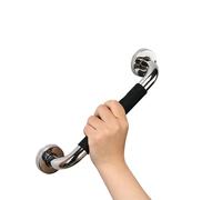 Bathroom Grab Rail Non-Slip Handrail Stainless Steel with Silicone Anti-Slip Stair Handrail Grab Bar Safety Shower Handle Rail Support for Injury Disabled Elderly Auxiliary Supplies(30cm)