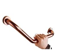 Bathroom Grab Rails 135 Degrees Angled Shower Safety Grab Bar Handicapped Elderly Towel Hanging Anti-Slip Rail Bathroom(Rose Gold)