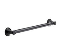 Bathroom Grab Rails Decorative Grab Bar 24-Inch Support 450lbs Shower Toilet Bathroom Balance Stainless Steel Zinc Horizontal