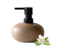 Bathroom Hand Soap Dispenser Ceramic Dispenser Modern Black ABS Press Bottle For Shampoo Conditioner New Home Essentials(300ml/10.14oz)