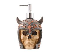 Bathroom Hand Soap Dispenser Skull Soap Dispenser 300ml Refillable Liquid Hand Soap Dispenser with Silver Pump Ghost Lotion Soap Bottle for Bathroom Hand Soap Dispenser