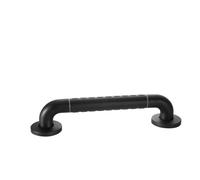 Bathroom Handrail Stainless Steel Grab Bars Elderly Disabled Wall Mount Toilet Bar Bathtub Shower Handle for Bathroom(Black 48CM)