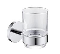 Bathroom Hardware Set - Polished Robe Hook, Towel Bar, Paper Towel Holder, Toothbrush Holder, Toilet Brush, Bathroom Accessories, Cup Holder, Stylish & Durable.