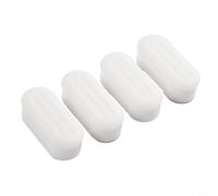 Bathroom Hardware Toilet Seat Replacement Buffer Bumpers 4pcs, Anti Slip Pads Designed for Most Toilet Seats, and Long Lasting