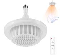 Bathroom Heater Fan Light, 600W Indoor Electric Ceilings Heaters, Ceiling Electric Patio Heater with Remote Control, Ceilings Mounted Bathroom Heater, for Bathrooms, Bedroom, Living Room