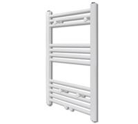 Bathroom Heating Towel Rail Radiator Towel Holder Straight Multi Sizes vidaXL