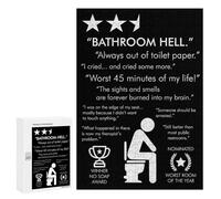 BATHROOM HELL BLACK - Challenging Puzzle for Adults, 300 PCS, Year-End Present, for Screen-Free Relaxation at Home