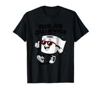 Bathroom Humor Adult Comedy Toilet Paper Humor Sarcasm T-Shirt