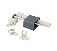 Bathroom In-Wall Water Tank Inlet Valve, White Plastic G1/2 Or G3/4 Fitting For Wall Hung Toilet, Space-Saving Concealed Cistern Fill Valve For Modern And Traditional Bathroom Setups(1/2 in)