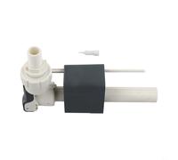 Bathroom In?Wall Water Tank Inlet Valve, White Plastic, G1/2 or G3/8 Size, Space?Saving Wall?Hung Design for Modern or Traditional Toilets, Streamlined Installation for Efficient Wat(1/2 in)