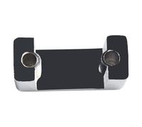 Bathroom Indicator Bolt for Toilet and Shower Doors Satin Brass with LED Vacant/Engaged Display (Satin Nickel)