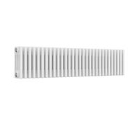 Bathroom Kingdom Colona White 4 Column Horizontal Traditional Radiator 300x1010 Bathroom Kingdom White