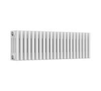 Bathroom Kingdom Colona White 4 Column Horizontal Traditional Radiator 300x1370 Bathroom Kingdom White