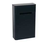 Bathroom Kingdom Monza Dark Grey Back To Wall Toilet Unit 500mm Bathroom Kingdom Dark Grey
