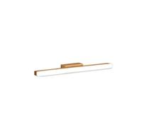 Bathroom Led Mirror Headlights Japanese-Style Log Aisle Wall Lamp Simple Study Bedroom Nordic Lamps/White Light/80Cm