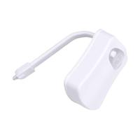 Bathroom LED Nightlight - 2.67in Glow Fixture, Smart Color Cycling Toilet Lamp, Motion Activated Illumination Unit, Ambient Light System with Energy Saving Sensor Function | Night Safety Use