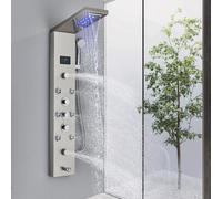 TecTake Shower Panel With 6 Massage Jets