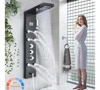 TecTake Shower Panel With 6 Massage Jets