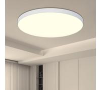 Bathroom Light 4000K Neutral White, 24W 2400LM Ceiling Lights LED, 200W Equivalent, Waterproof IP44, Non-dimmable, Round Flush Ceiling Light For Bedroom,Kitchen, Hallway, Toilet, Ø28cm, Pack of 1