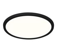 Nordlux Oja 29 | IP54 3000/4000K | Switch | Ceiling light | Black - Black - Plastic - 1