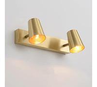 Bathroom Light Fixtures, Antique Brass Vanity Light With Copper Metal Shade, Bath Wall Mounted Lights Wall Lamp For Mirror Kitchen Bedroom Bedroom Indoor Wall Lights