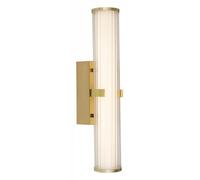 Bathroom Light Gold Clamp LED Wall IP44 430mm Searchlight 63125-1GO
