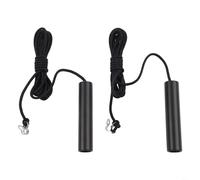 Bathroom Light Pull Cord Handle 2 Pack 5ft 150cm Nylon Rope Zinc Alloy Switch Pull Cord for Lights Curtains Blinds Ceiling Fans Home Decor(Black)