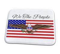 Bathroom Mat The Flag And The Eagle Symbol For, We The People. Creative Studios Ground Mat Soft Water Absorbent Welcome Doormat, For Bedroom, Shower, Bathroom, 40x60cm