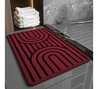 Bathroom Mat With Anti Slip Rubber Bottom, Absorbs Water In 3 Seconds To Keep Floors Dry, Washable And Suitable For Various Bathroom Areas(21)
