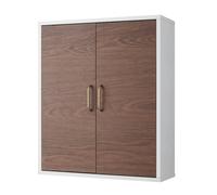 Teamson Home Wooden Bathroom Wall Medicine Cabinet Storage EHF-F0011 - Brown