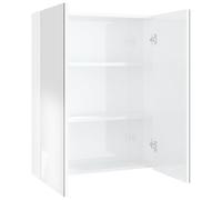 Bathroom Mirror Cabinet MDF Home Wall Storage Cabinet Multi Colours vidaXL