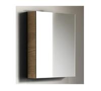 Bathroom Mirror Cabinet Riho Spring 1 door 600x700x138mm Just Oak