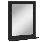 Bathroom Mirror Cabinet Wall Mounted Storage Cabinet Engineered Wood vidaXL