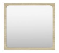 Bathroom Mirror Cosmetic Mirror Washroom Makeup Mirror Engineered Wood vidaXL