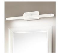 Bathroom Mirror Light with Pull Cord Bath Mirror Lamp Creative Post-Modern White 39/49/59/69Cm Mirror Front Light Simple Hardware/White Light/49Cm