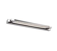 Bathroom Mirror Lights, Rotatable 360° LED Picture Lamp Wall Lamp with Stainless Steel Base, 3000K Warm White, Mirror Front Lights for Bedroom, Restaurant, Chrome,62cm 7W The New