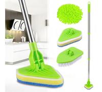 Bathroom Mop Bath Shower Tile Cleaning Kit Floor Brush Cleaner Tool