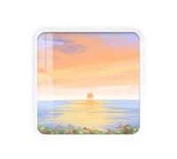 Bathroom Mural Clothes Folding Storage Box Waterproof Storage Organizer No-Punch Wall Mounted Mural Wall Cabinet Decorative Large Capacity Storage Over Toilet Mural Space Saving Shelves,C,Normal