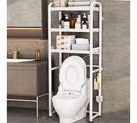 Bathroom nizer with Extendable Mesh Basket, Adjustable Non-Slip Feet, Sto Solut for Easy Access and Neat Design - Space-Saving nizer for Home