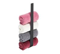 Bathroom No-Drilling Wall Rail Organiser Self-adhesive Rack Guest Towel Storage