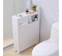 Bathroom Organizer Cabinet - Floor Standing Storage Unit with 2 Drawers for Kitchen and Bathroom