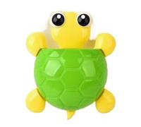 Bathroom Organizer Toothbrush Holder Wall Mounted Toothpaste Turtle Shape Shower Organizer Suitable For Family Hotel(Grün)