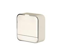 Bathroom Organizers and Storage Flip Top Soap Holder No Drill Wall Mounted Flip Top Soap Dish Self Draining Soaps Holder for Bathroom Bathtub Kitchen Space Saving Soaps Mirrors (A, One Size)