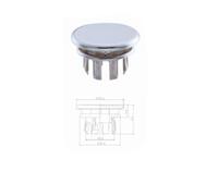 Bathroom Overflow Covers For Basin/Sink - Chrome Replacement Lavatory Hole - F3