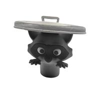 Bathroom Paper Towel Holder, Raccoon Standing Tissue Rack, Cute Storage Organizer, Decorative Papers Dispenser for Countertop Apartment RV Home Hotel Kitchen Bathroom Restaurant 3.94x4.45x1.46in