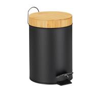 Bathroom pedal bin 3 Litre Soft Close Bathroom Waste Bin Pedal Trash Can