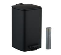 Bathroom Pedal Bin Cosmetic Waste Disposal Toilet Sanitary Hygiene Soft-Close 8L